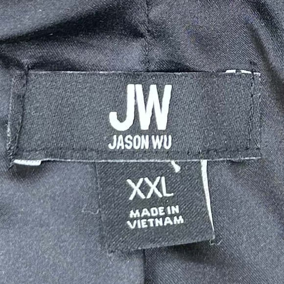 JW Jason Wu Black Faux Fur Formal Shrug Bolero Jacket Size XXL - Picture 6 of 9